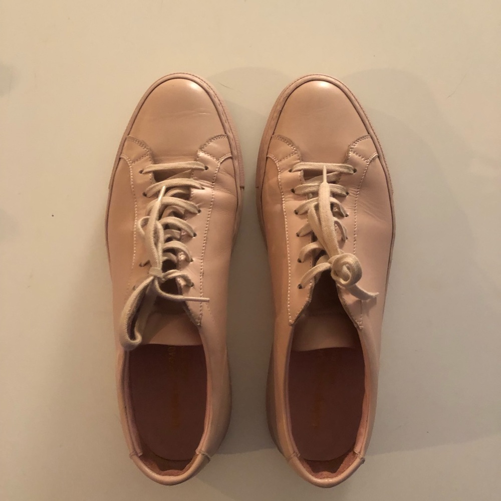 Women’s size 41 Pink Common Projects - WORN 4x